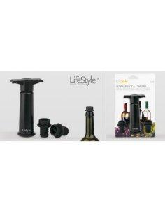 Bomba vacio 2 tapones...