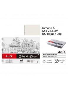 Cervantes block de dibujo...