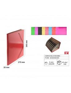 Carpeta fuelle con gomas...