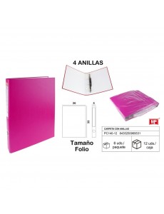 Carpeta folio 4 anillas