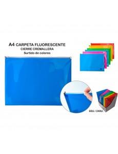 Carpeta cierre cremallera...