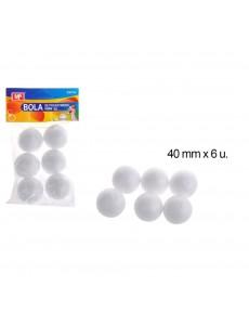Bola de poliestireni 40mm...