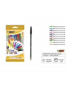 Bic boligrafo cristal...