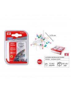 Alfileres con cabeza perla...