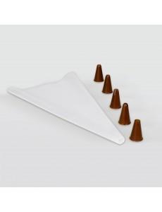 Manga silicona 4 boquillas