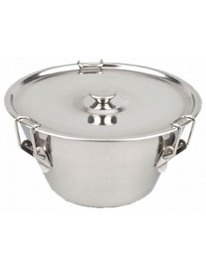 Flanero inox con Tapa