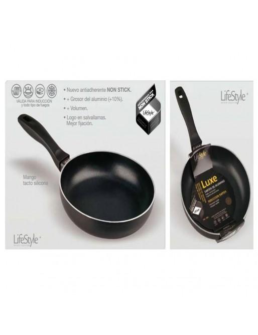 Sarten aluminio induccion luxe