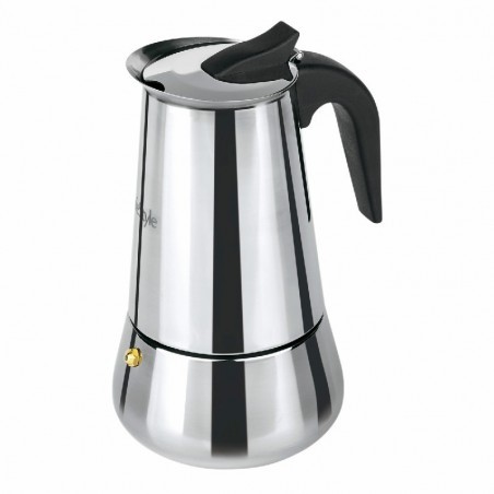 Cafetera Aluminio Italiana De Induccion Apto Todo Tipo De Cocinas Moka  Express - Coffee Pots - AliExpress
